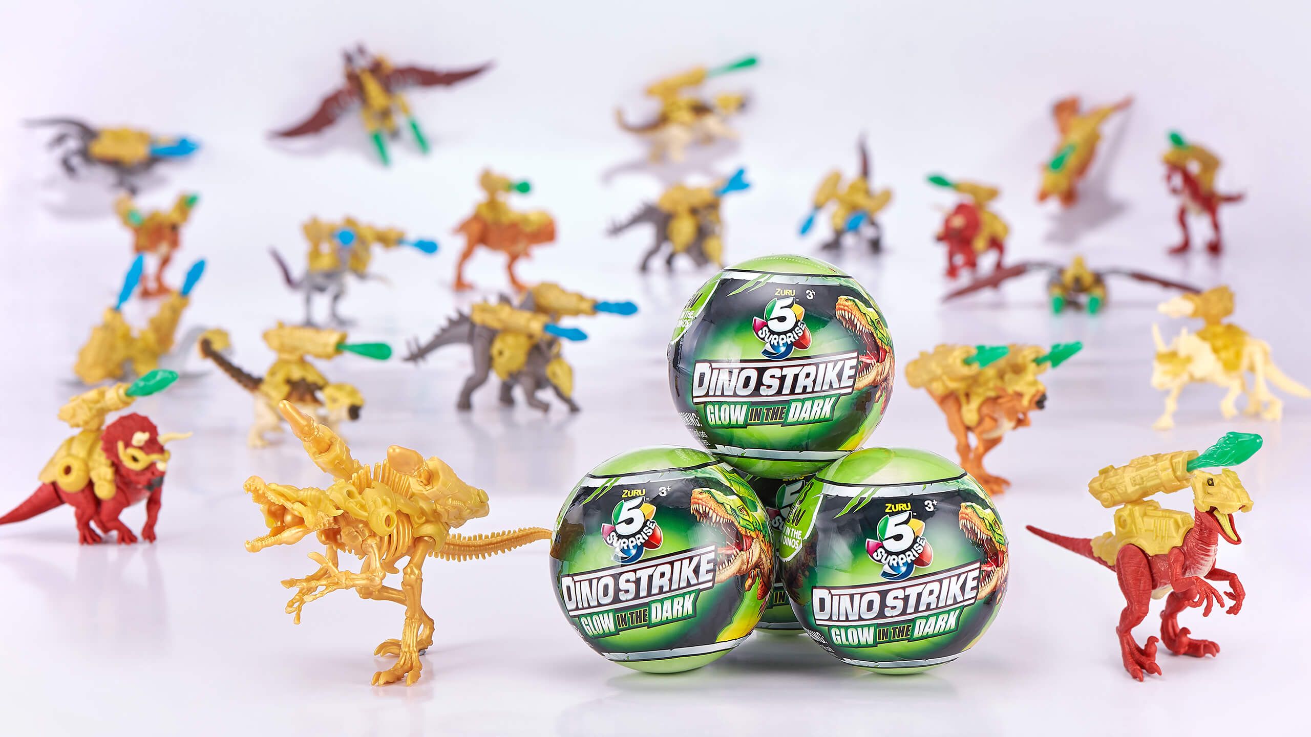 DINO STRIKE GLOW IN THE DARK