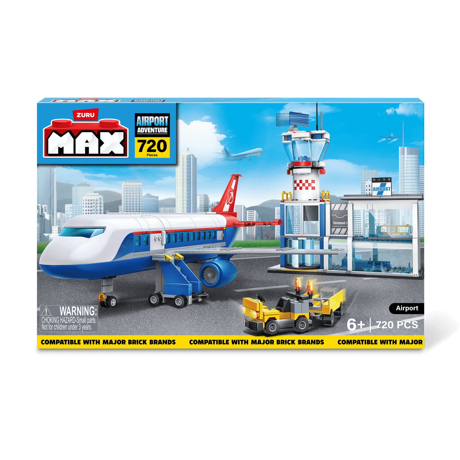 MAX Adventure Airport Playset (720 pieces)