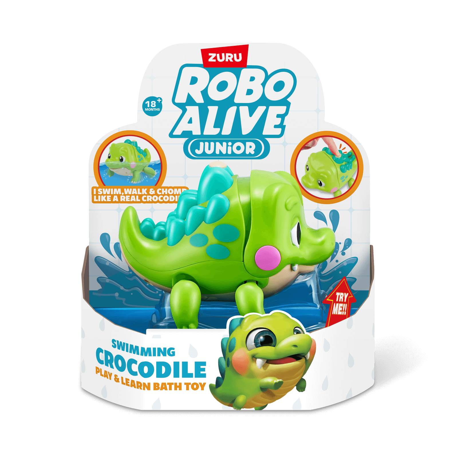 Junior Little Croc Bath Toy